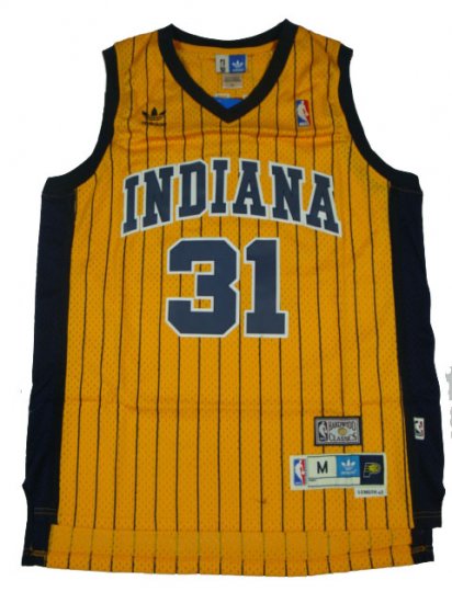 Reggie Miller, Indiana Pacers [jaune] - Cliquez sur l'image pour la fermer