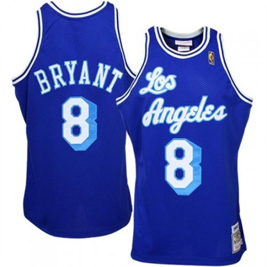 Kobe Bryant, Los Angeles Lakers rétro [bleu] - Cliquez sur l'image pour la fermer