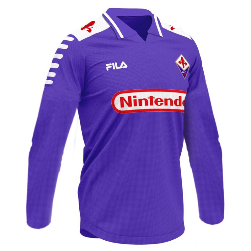 Maillot Fiorentina Domicile 1998-99 ML - Cliquez sur l'image pour la fermer
