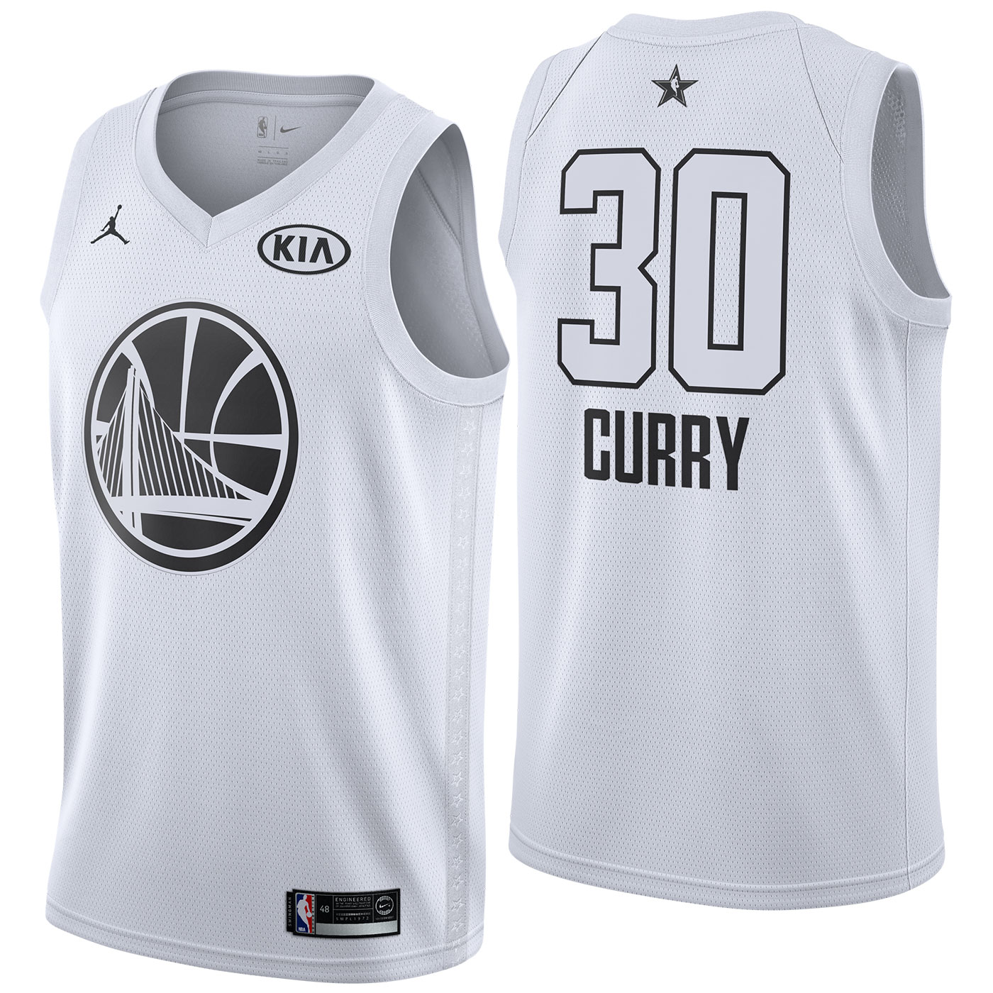 Stephen Curry - 2018 All-Star White - Cliquez sur l'image pour la fermer