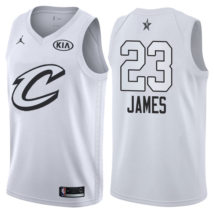 LeBron James - 2018 All-Star White - Cliquez sur l'image pour la fermer
