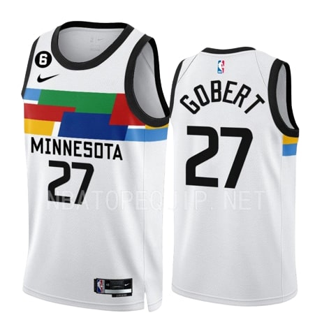Rudy Gobert, Minnesota Timberwolves 2022/23 - City - Cliquez sur l'image pour la fermer