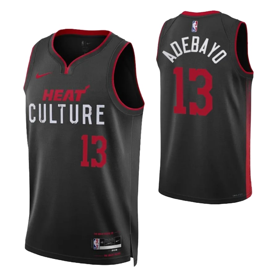 Bam Adebayo, Miami Heat 2023/24 - City - Cliquez sur l'image pour la fermer