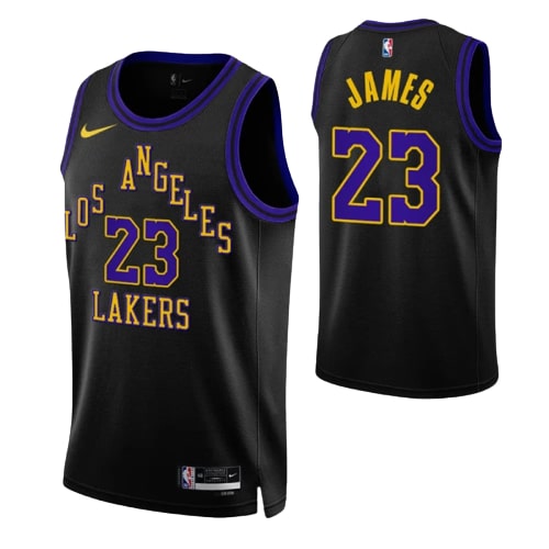 LeBron James, Los Angeles Lakers 2023/24 - City Edition - Cliquez sur l'image pour la fermer