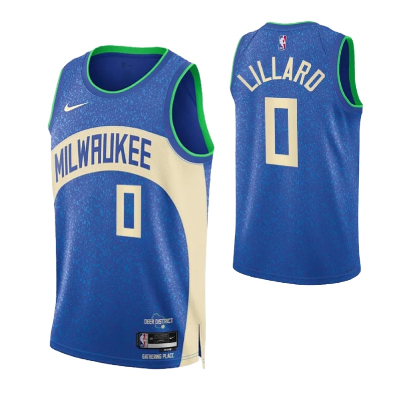 Damian Lillard, Milwaukee Bucks 2023/24 - City - Cliquez sur l'image pour la fermer