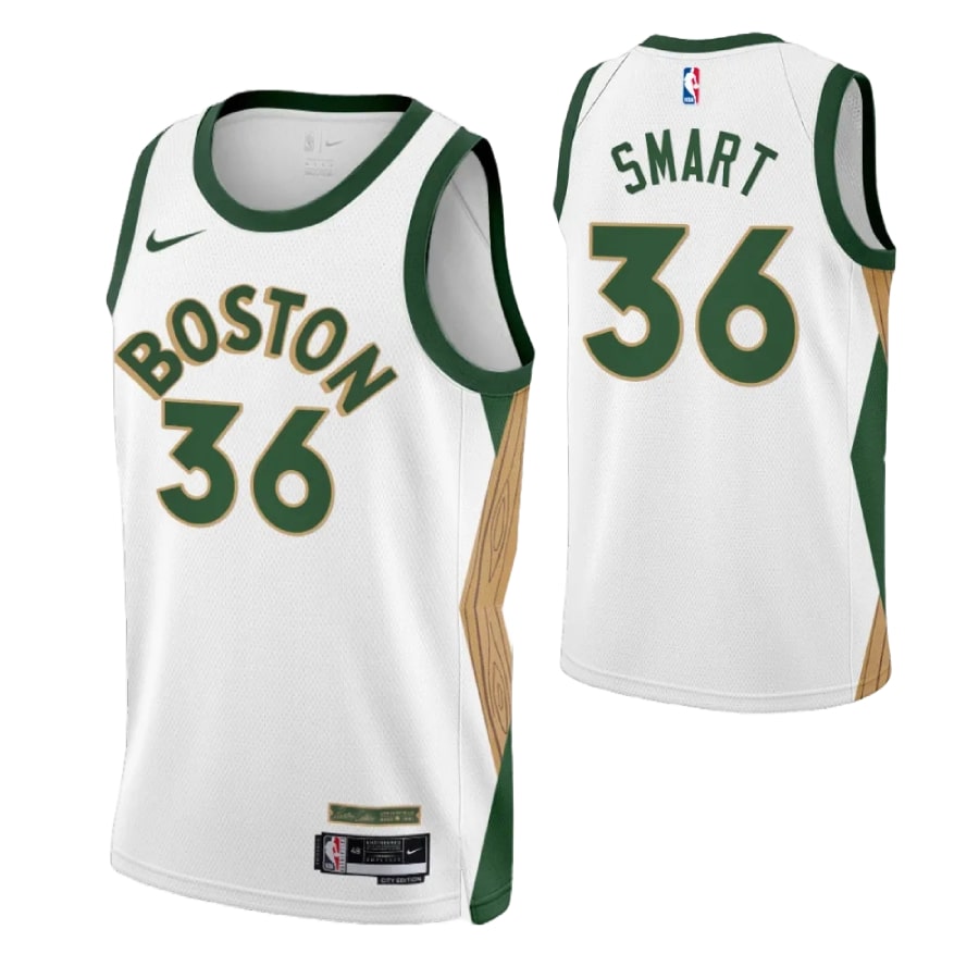Marcus Smart, Boston Celtics 2023/24 - City Edition - Cliquez sur l'image pour la fermer