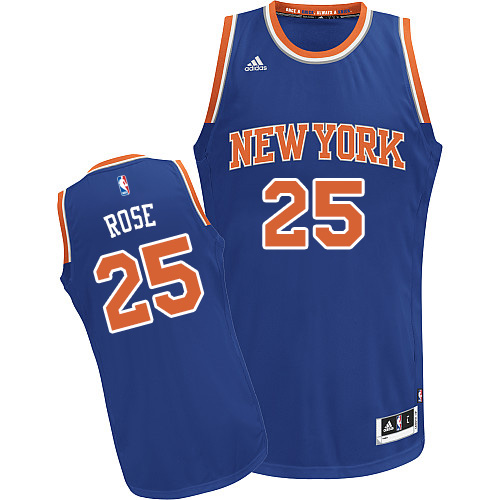 Derrick Rose, New York Knicks [Bleu] - Cliquez sur l'image pour la fermer