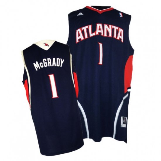 Tracy McGrady, Atlanta Hawks [bleu] - Cliquez sur l'image pour la fermer