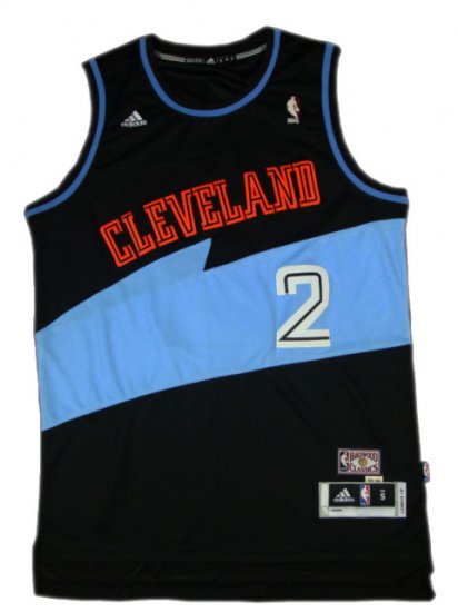 Kyrie Irving, Cleveland Cavaliers [Noir / Bleu] - Cliquez sur l'image pour la fermer