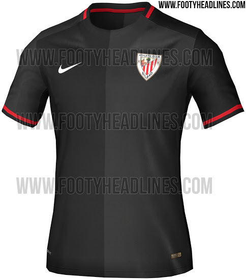 Maillot Athletic Bilbao Exterieur 2015/16 - Cliquez sur l'image pour la fermer