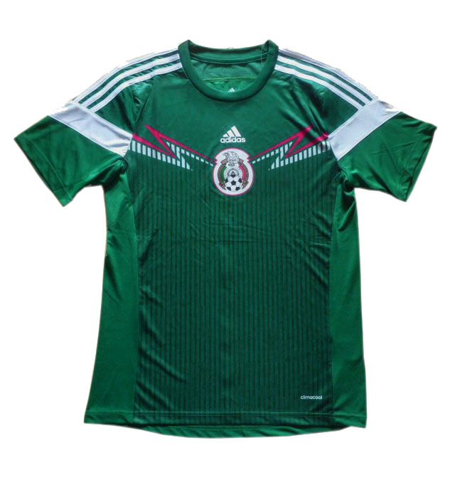 Maillot Mexique Domicile 2014 - Cliquez sur l'image pour la fermer