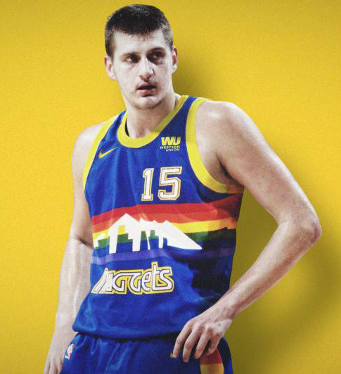 Nikola Jokic, Denver Nuggets - Retro - Cliquez sur l'image pour la fermer