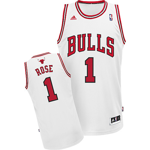 Derrick Rose, Chicago Bulls [Blanc] - Cliquez sur l'image pour la fermer