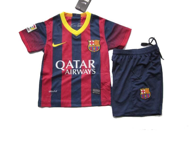 FC Barcelone ENFANTS 1er maillot 13/14 - Cliquez sur l'image pour la fermer