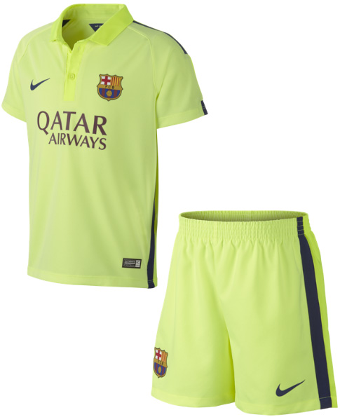 Kit Junior FC Barcelone Third 2014/15 - Cliquez sur l'image pour la fermer