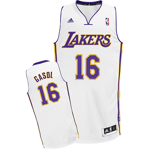 Pau Gasol, Los Angeles Lakers 2011/2012 [Blanc] - Cliquez sur l'image pour la fermer