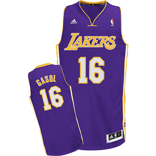 Pau Gasol, Los Angeles Lakers 2011/2012 [violette] - Cliquez sur l'image pour la fermer