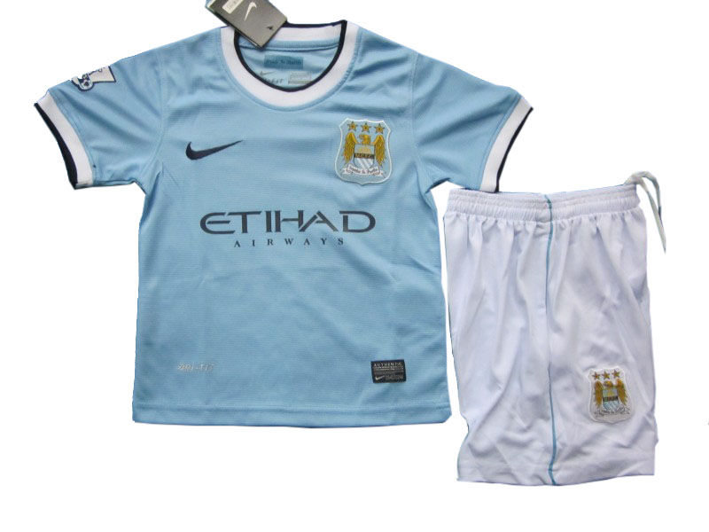 Manchester City 1 à l'extérieur ENFANTS maillot 2013/2014 - Cliquez sur l'image pour la fermer