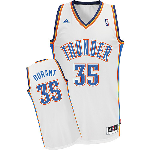 Kevin Durant Oklahoma City Thunder 2011/2012 [Blanc] - Cliquez sur l'image pour la fermer