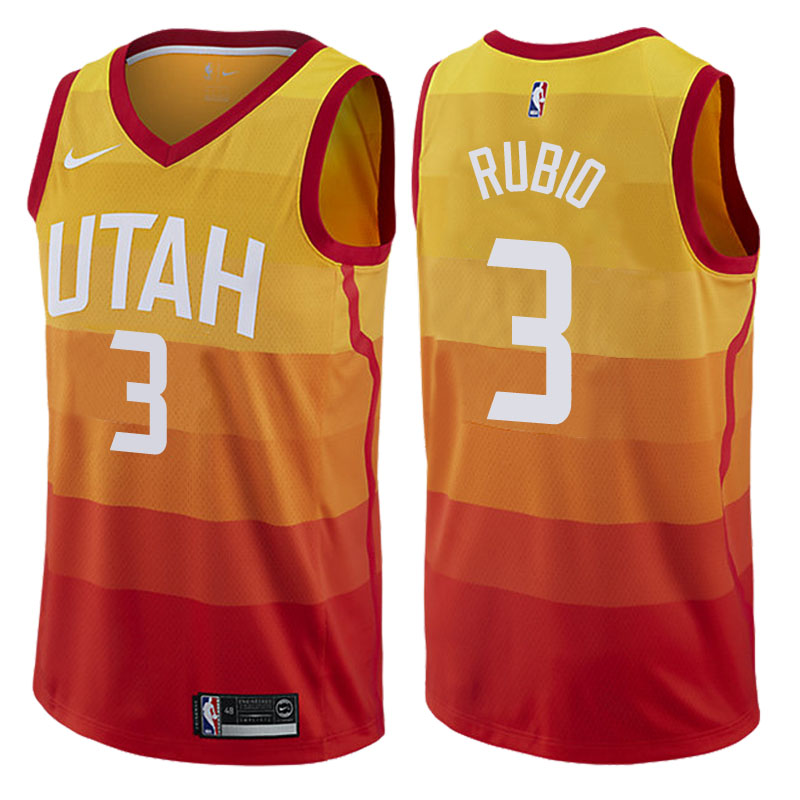 Ricky Rubio, Utah Jazz - City Edition - Cliquez sur l'image pour la fermer