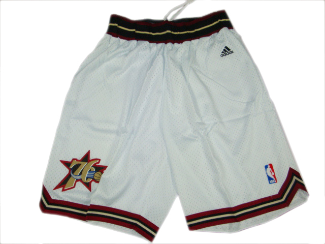 Pantalons les 76ERS de Philadelphie [blanc] - Cliquez sur l'image pour la fermer
