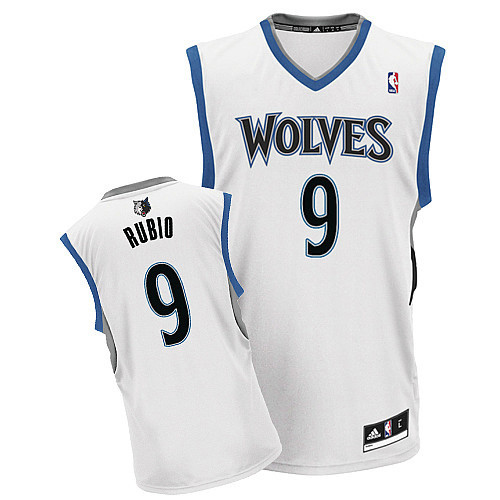 Ricky Rubio Minnesota Timberwolves [Blanc] - Cliquez sur l'image pour la fermer