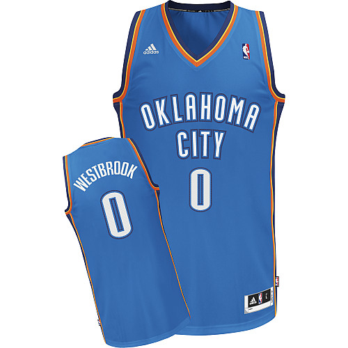 Russell Westbrook, Oklahoma City Thunder [bleu] - Cliquez sur l'image pour la fermer