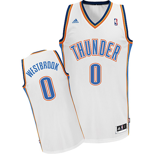 Russell Westbrook, Oklahoma City Thunder [Blanc] - Cliquez sur l'image pour la fermer
