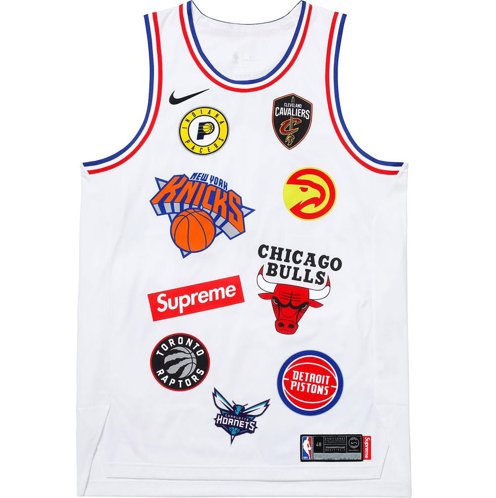 Maillot Supreme x Nike x NBA - Cliquez sur l'image pour la fermer