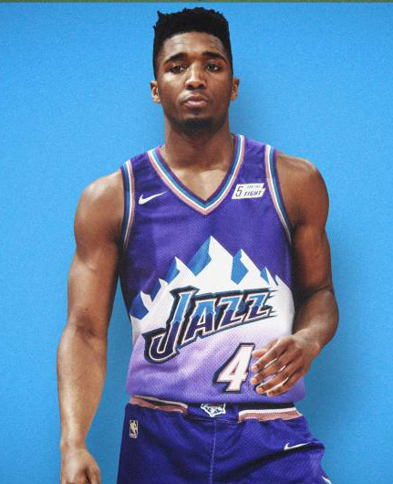 Donovan Mitchell, Utah Jazz - Retro - Cliquez sur l'image pour la fermer