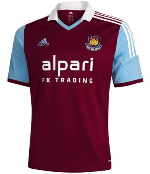 West Ham United Domicile 2013/2014 - Cliquez sur l'image pour la fermer
