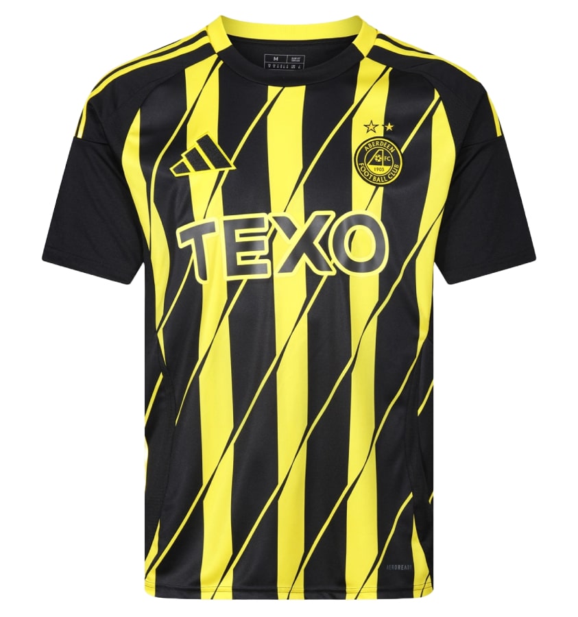 Maillot Aberdeen Domicile 2024/25 - Cliquez sur l'image pour la fermer