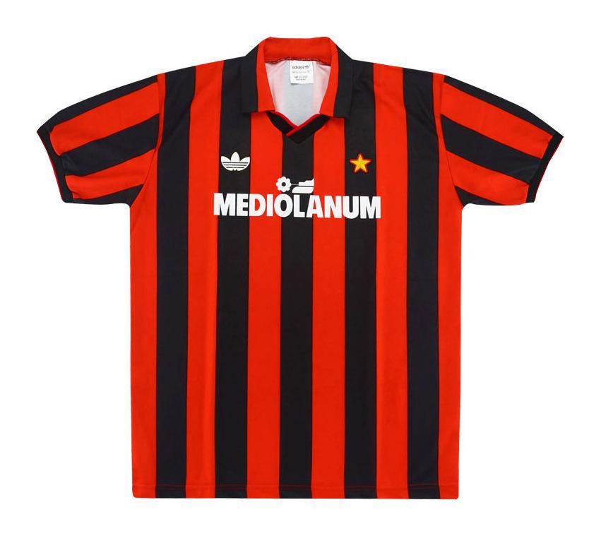 Maillot AC Milan 1990/91 - Cliquez sur l'image pour la fermer