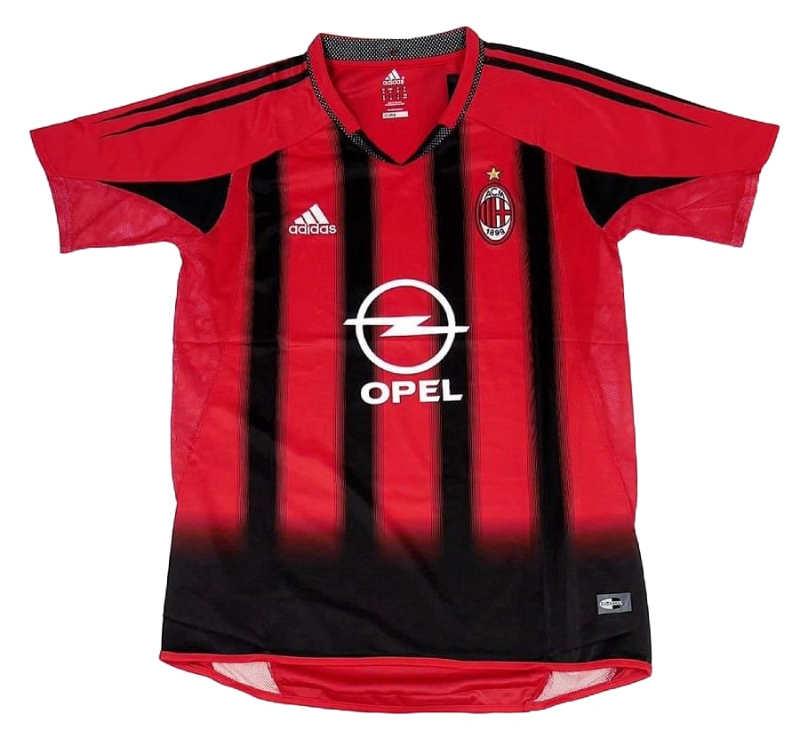 Maillot AC Milan Domicile 2004/05 - Cliquez sur l'image pour la fermer