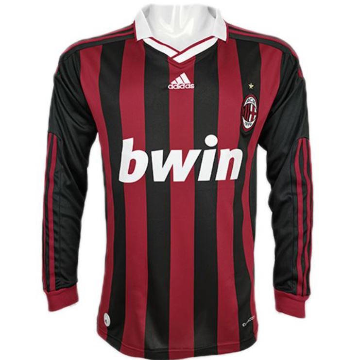 Maillot AC Milan 2009/10 ML - Cliquez sur l'image pour la fermer
