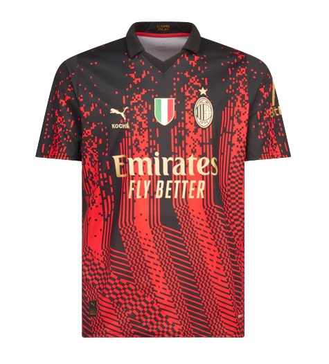 Maillot AC Milan 4éme 2022/23 - Cliquez sur l'image pour la fermer