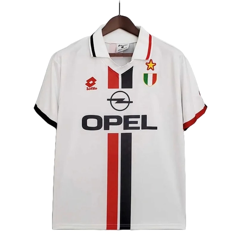 Maillot AC Milan Extérieur 1996/97 - Cliquez sur l'image pour la fermer