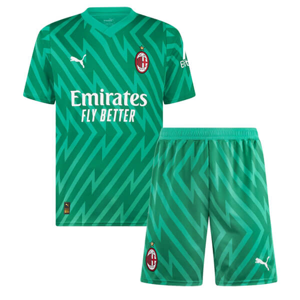 Maillot AC Milan Gardien 2023/24 Junior Kit - Cliquez sur l'image pour la fermer