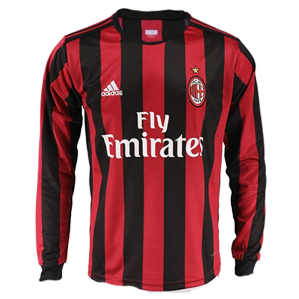 Maillot AC Milan Domicile 2017/18 ML - Cliquez sur l'image pour la fermer