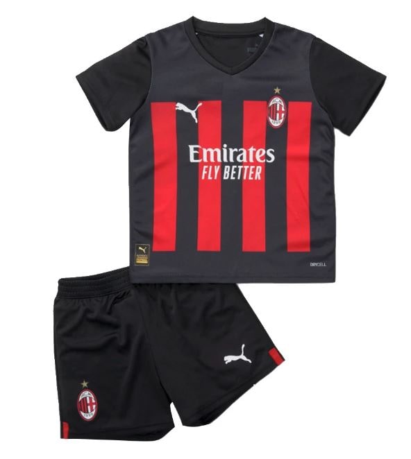 AC Milan Domicile 2022/23 Junior Kit - Cliquez sur l'image pour la fermer