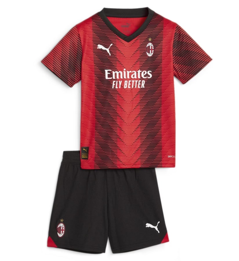 AC Milan Domicile 2023/24 Junior Kit - Cliquez sur l'image pour la fermer