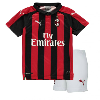 AC Milan Domicile 2018/19 Junior Kit - Cliquez sur l'image pour la fermer