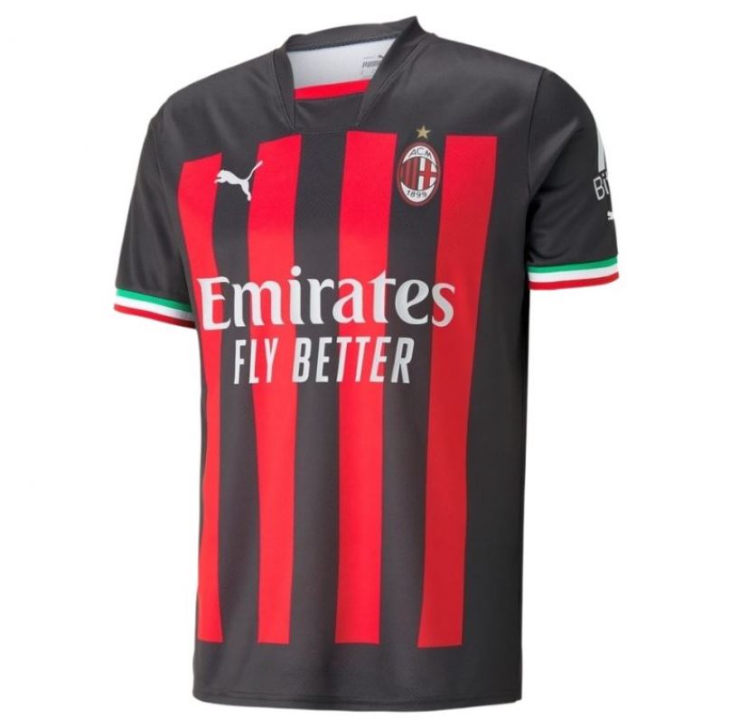 Maillot AC Milan Domicile 2022/23 - Cliquez sur l'image pour la fermer