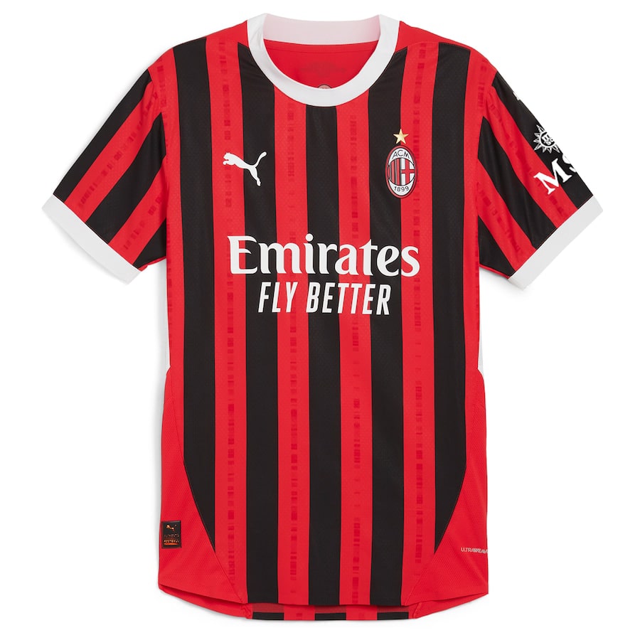 Maillot AC Milan Domicile 2024/25 - Authentic - Cliquez sur l'image pour la fermer