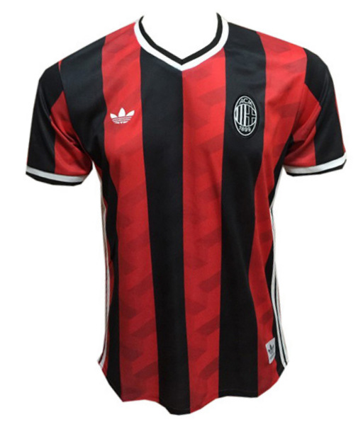 Maillot AC Milan Classic Retro - Cliquez sur l'image pour la fermer