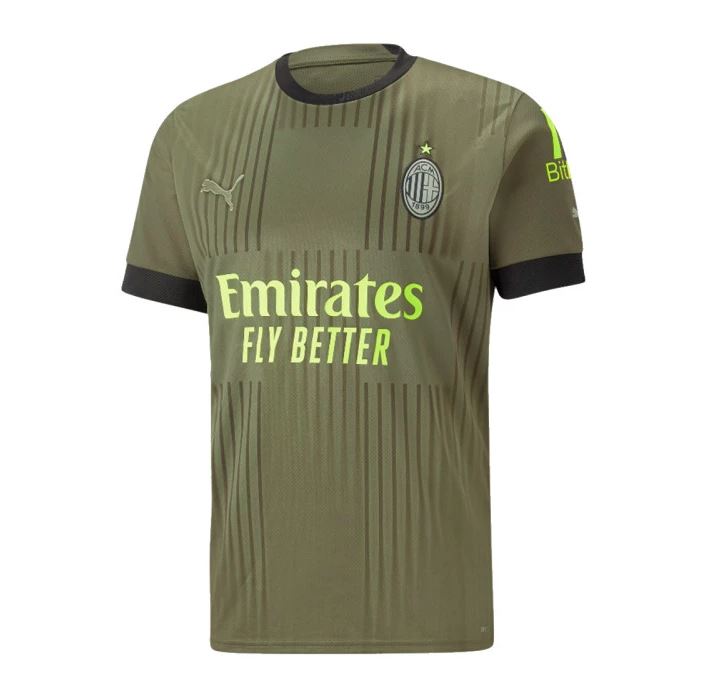 Maillot AC Milan Third 2022/23 - Cliquez sur l'image pour la fermer
