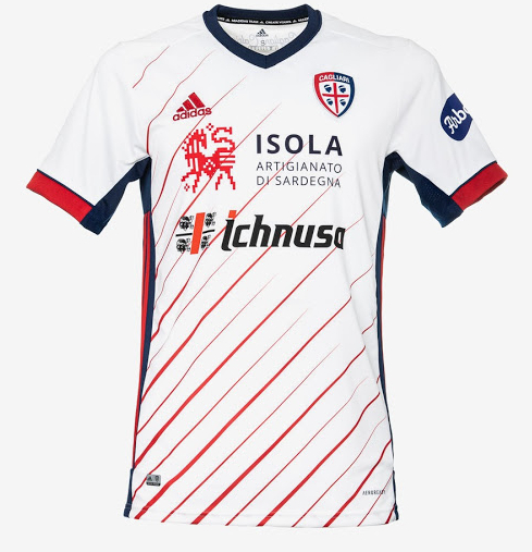 Maillot Cagliari Extérieur 2020/21 - Cliquez sur l'image pour la fermer
