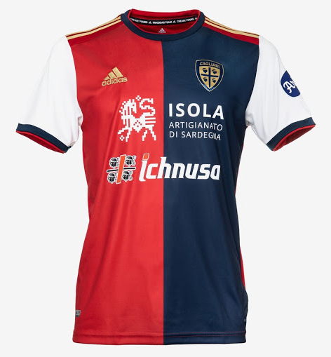 Maillot Cagliari Domicile 2020/21 - Cliquez sur l'image pour la fermer