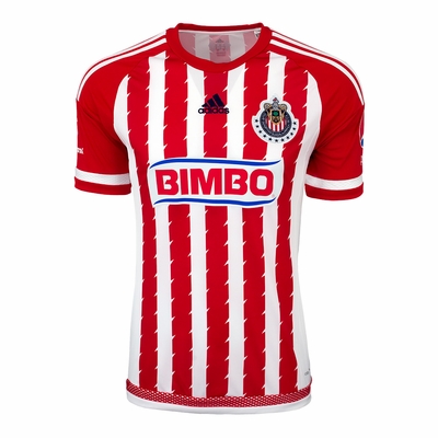 Chivas Guadalajara Domicile 2015/16 - Cliquez sur l'image pour la fermer