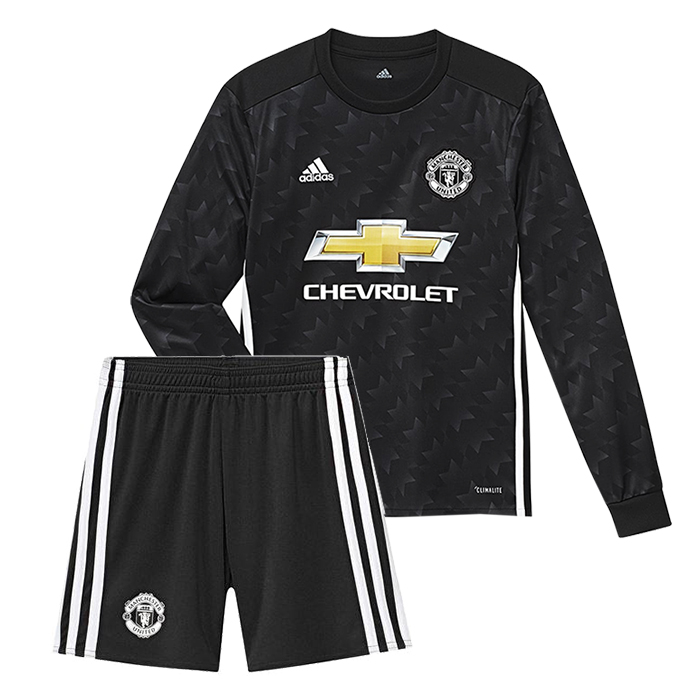 Manchester United Extérieur 2017/18 Junior Kit ML - Cliquez sur l'image pour la fermer